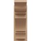 Ekena Millwork 7 1/2-in W x 16-in D x 20-in H Balboa Trad Rough Cedar Woodgrain TimberThane Outlooker, Primed Tan OUTUR075X16X20BOA04RCPR - alternate 2